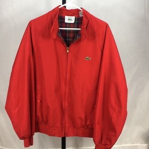 Vintage Lacoste izod Jacket size LARGE